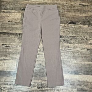 Chicos Pants Women's SZ 1R US 8R Slim Fit Tapered Leg Pull On Stretch Office